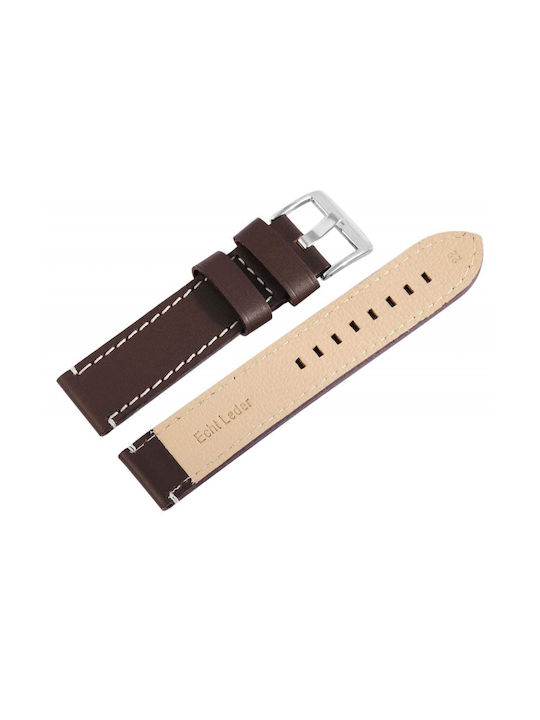 Steinmeister Curea din piele Maro 18mm
