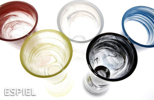 Atlas Filtri Set Brillen Glas Weiß 120ml 6 Stück
