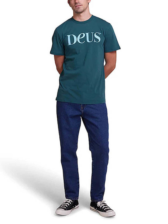 Deus Ex Machina Ανδρικό T-shirt Κοντομάνικο Πράσινο