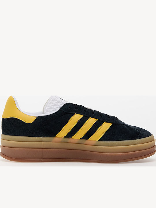 Gazelle Bold Γυναικεία Sneakers Core Black / Bold Gold / Ftw White