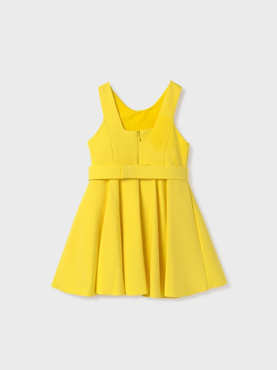 Abel & Lula Kids Dress Floral Yellow