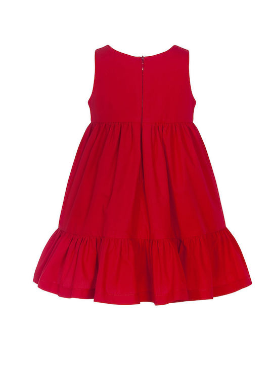 Balloon Chic Mädchen Kleid red