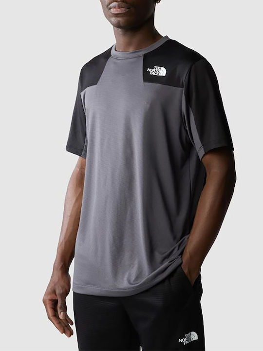 The North Face T-shirt Bărbătesc cu Mânecă Scurtă Gri