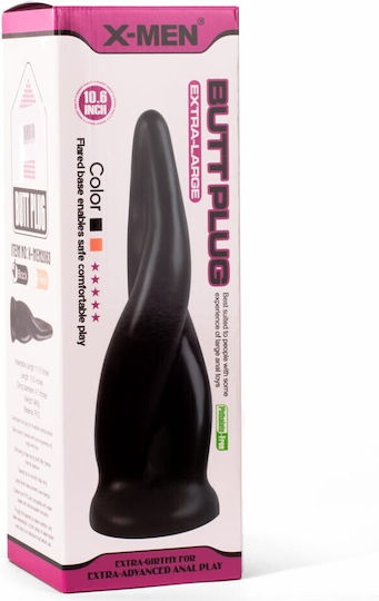 X-Men Anal Plug Large Black
