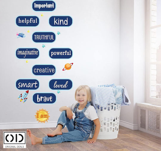 Autocolant Decorativ Perete 1buc 60x30buc