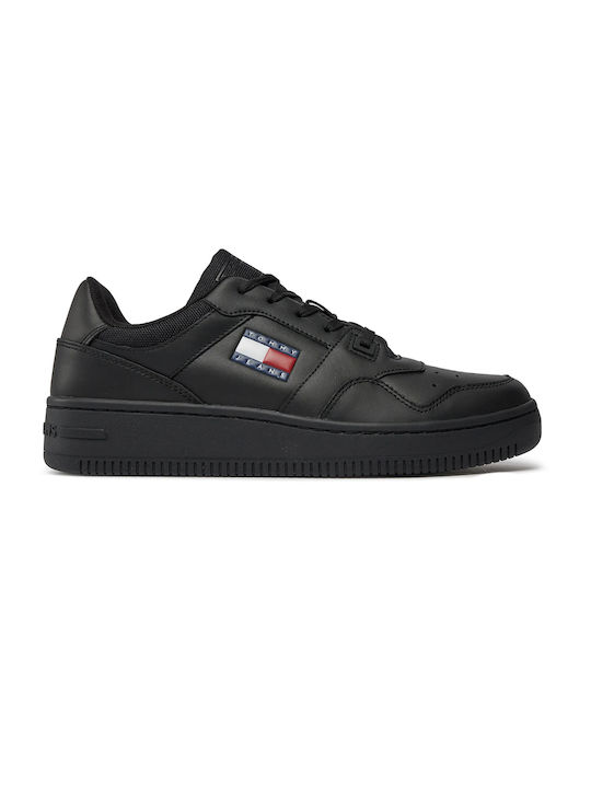 Tommy Hilfiger Retro Herren Sneakers Schwarz