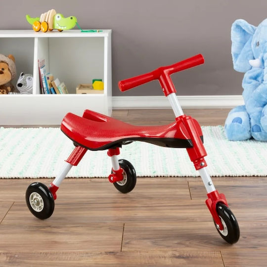 Wonder Toys Tricycle Bug Trike Ride For Toddlers Foldable Red
