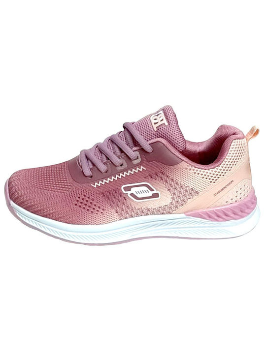 BG Damen Sneakers Pink