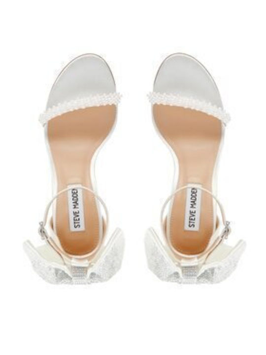 Fabric Women's Sandals Beige