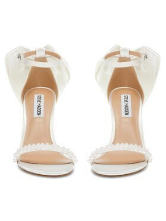 Fabric Women's Sandals Beige