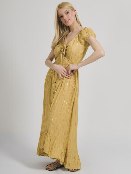 Ble Resort Collection Maxi Dress Yellow