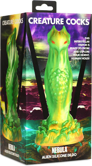 XR Dildo με Βεντούζα Πράσινο