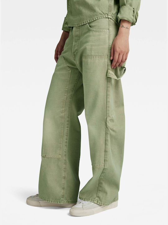 G-Star Raw Women's Jean Trousers in Loose Fit Green