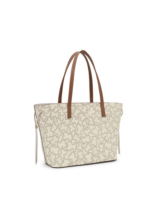 Tous Women's Bag Shoulder Beige