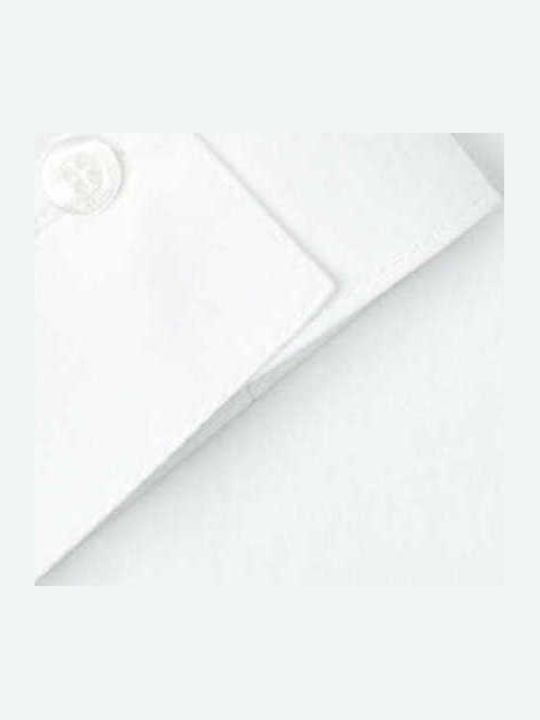 Langärmlig Hemd White