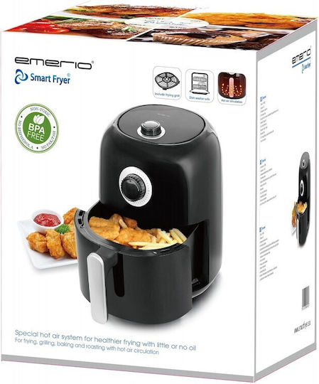 Emerio Air Fryer 3lt Μαύρο AF-125770