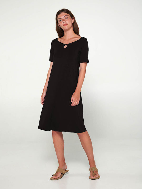 Vamp Dress Black