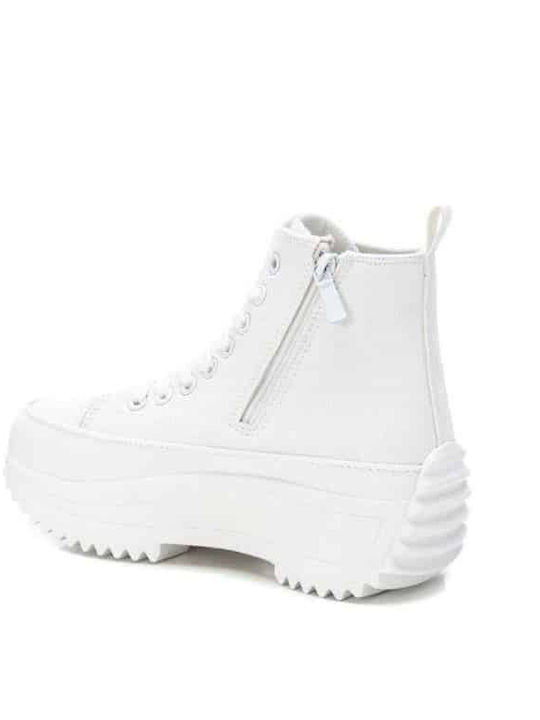 Kinder Sneakers Hoch Weiß