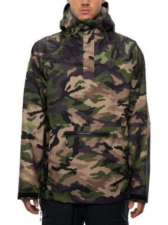 686 Herren Winter Jacke Lässig Camo