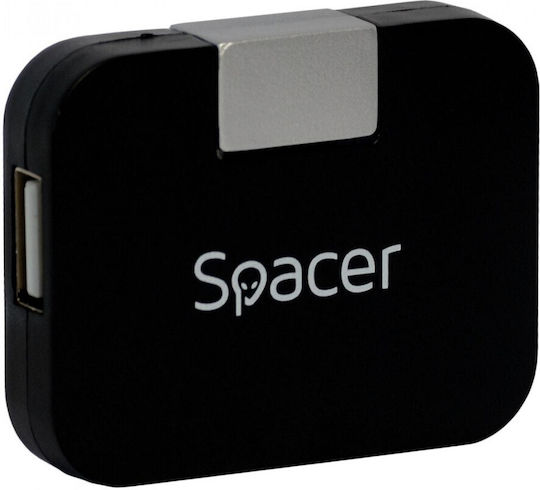 Spacer Hub 4 Θυρών USB 2.0 με σύνδεση USB-A