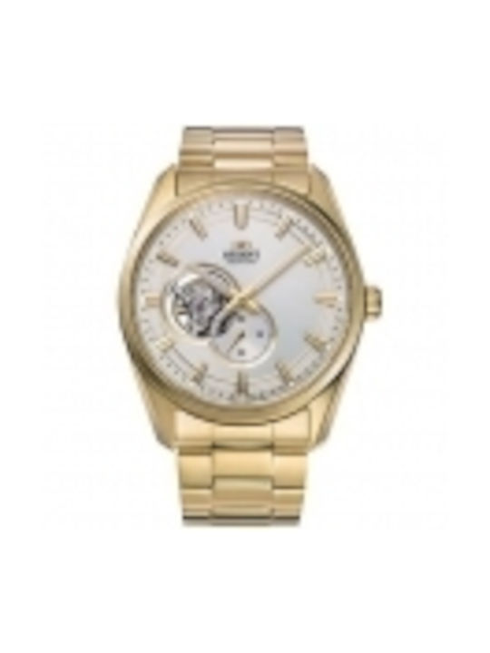 Orient Contemporary Uhr Automatisch mit Gold Metallarmband