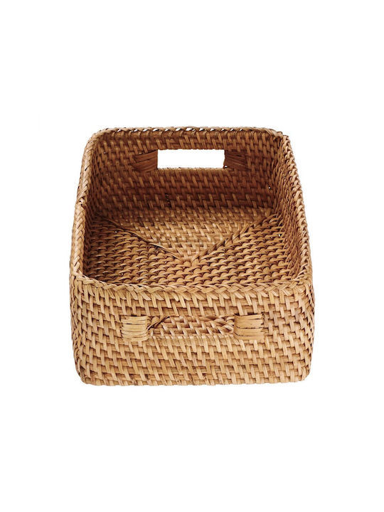 Butlers Decorative Basket Wicker with Handles Beige 23cm