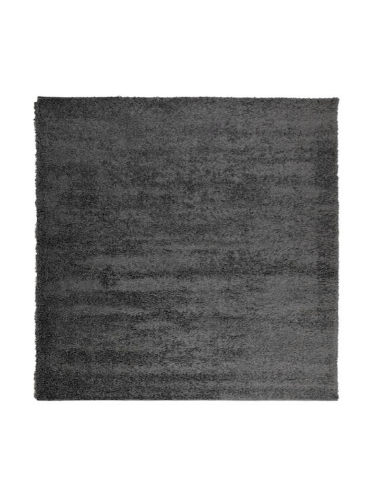 vidaXL Rug Rectangular Shaggy Charcoal