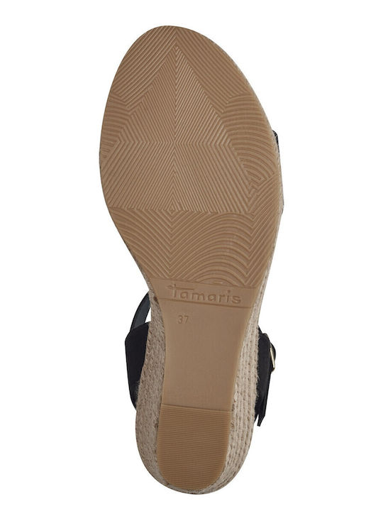 Anatomic Women's Ankle Strap Platforms Black