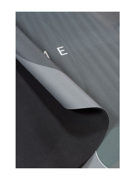 Viokarpet Non-Slip Bath Mat Oval 68338 Grey Green 60x90cm