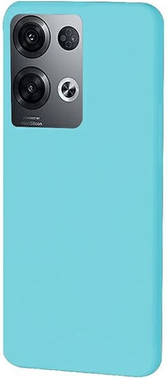 Beline Back Cover Plastic / Silicon 1mm Albastru (Oppo Reno8 Pro)