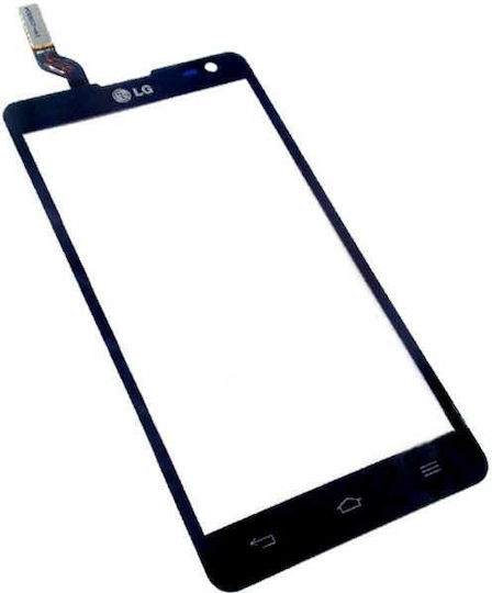 LG Οθόνη με Μηχανισμό Αφής για LG P700 (Μαύρο)