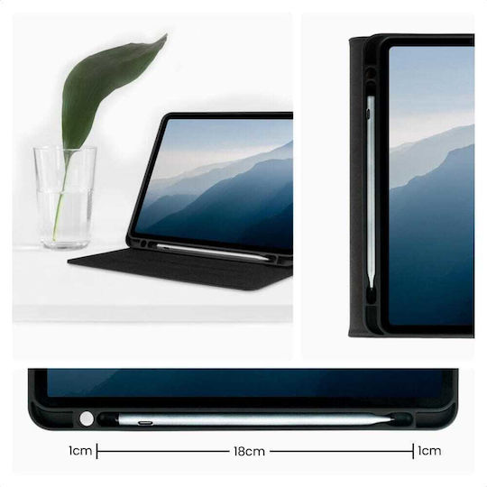 Rosso Flip Cover Black for Samsung Galaxy Tab S9 FE 10.9" X510 / X516B