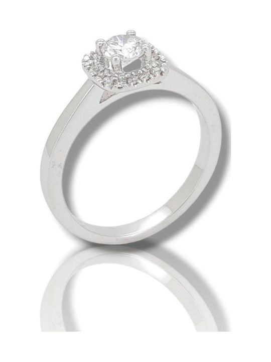 Mentzos Single Stone with Diamond