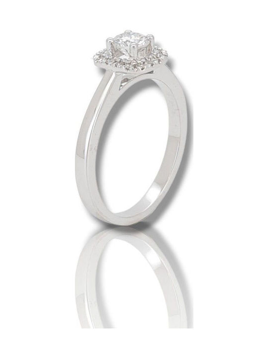 Mentzos Single Stone with Diamond