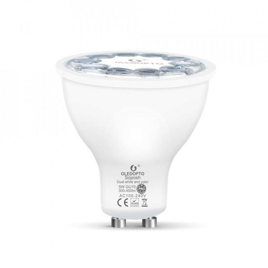 Gledopto Smart Bulb LED 5W for Socket GU10 RGB