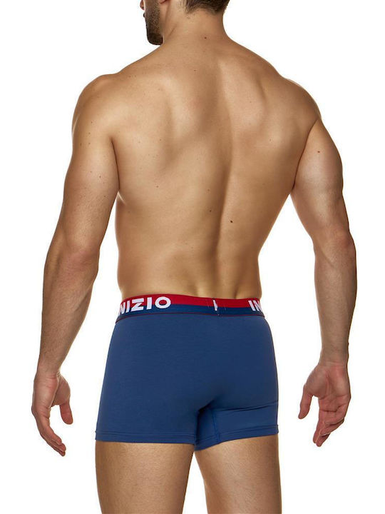Men's Boxer Denim/red
