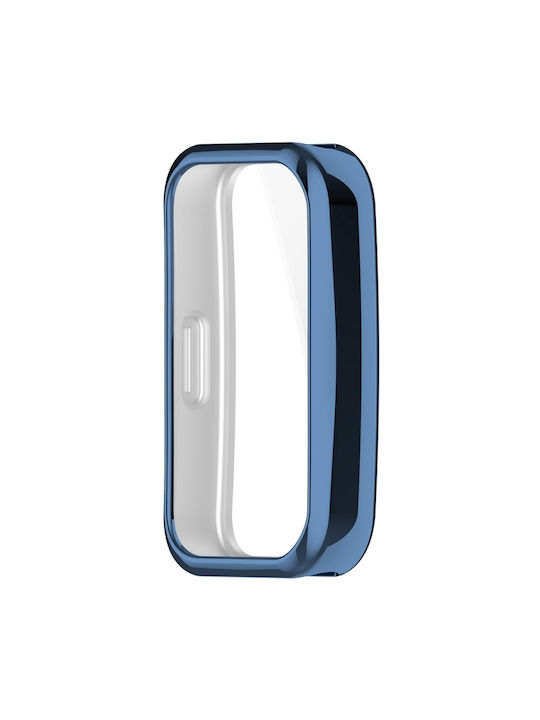 Silikonhülle in Blau Farbe für Huawei Band 8
