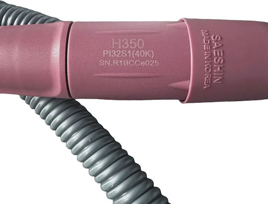 Saeshin B350 Τροχός Νυχιών Ρεύματος 65W Ροζ 40000 Στροφών με Πεντάλ