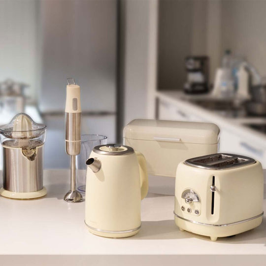 Brandani Toaster 2 Slots 1950W Beige