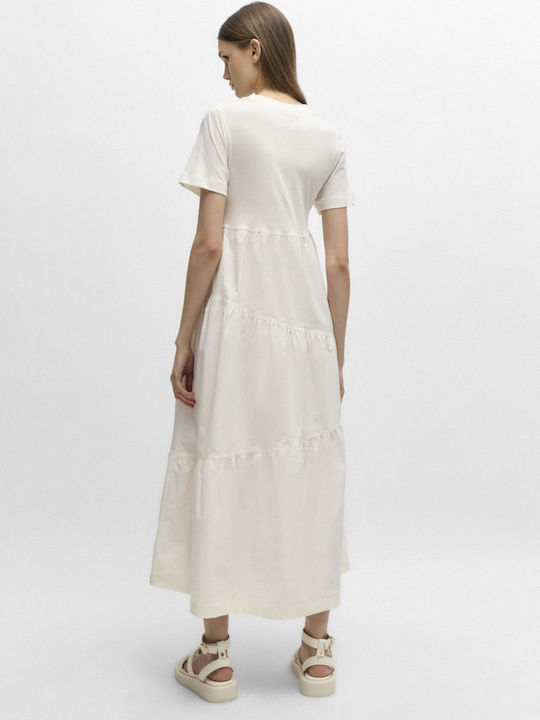 Hugo Boss Dress with Ruffle White