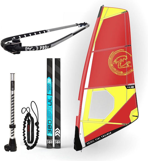 Trainer V2 5,5 Dacron Sail - Ολοκληρωμένο Σετ Πανί Για Windsurf Με Rdm Epoxy Άλμπουρο - Τικι