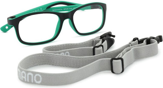 Nanovista Arcade 3.0 Children's Eyeglass Frame Black NAO30113