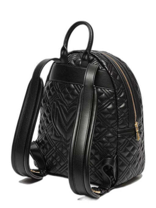 Moschino Damen Tasche Rucksack Schwarz