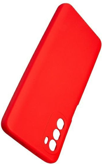 Beline Back Cover Σιλικόνης Κόκκινο (Moto G82)