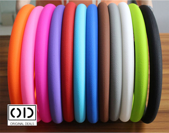 Husă Volan Auto cu Diametru 33-40cm Silicon Gri