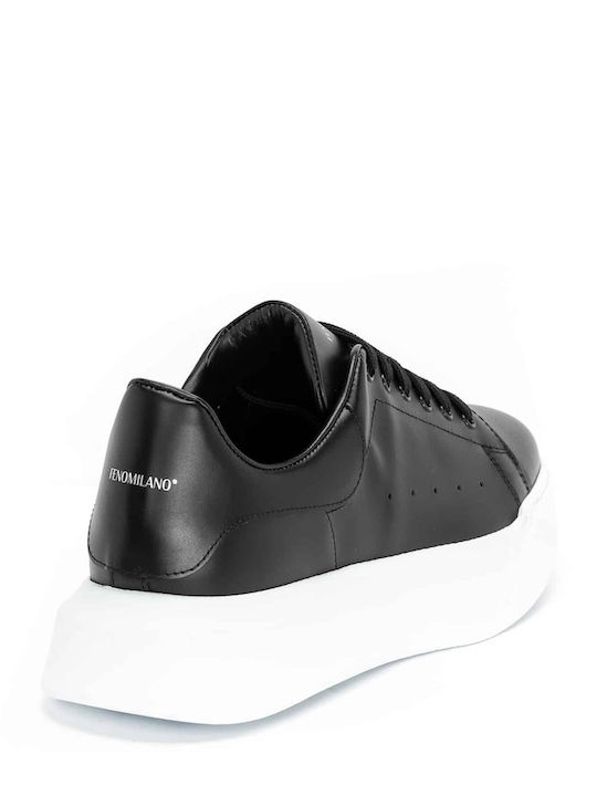 Adidași Flatforms Pentru Bărbați Negri