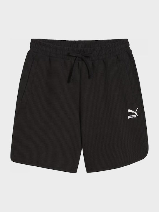 PUMA Classics Ανδρική Βερμούδα Μαύρη