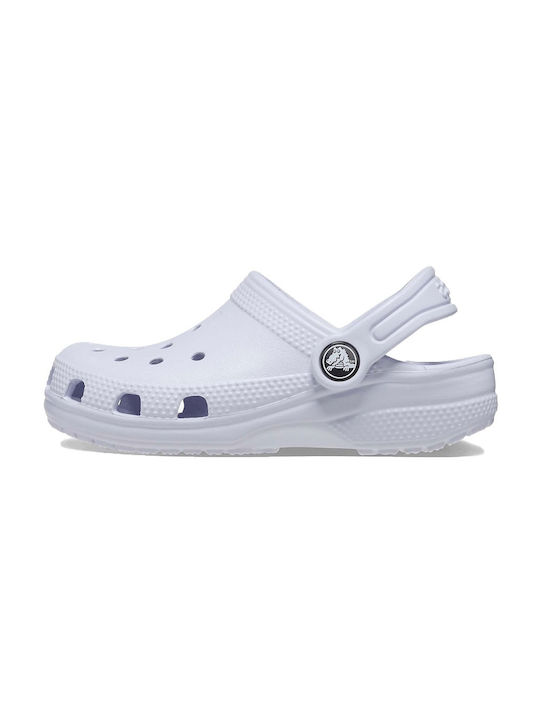 Crocs Παιδικά Ανατομικά Σαμπό Θαλάσσης Μωβ