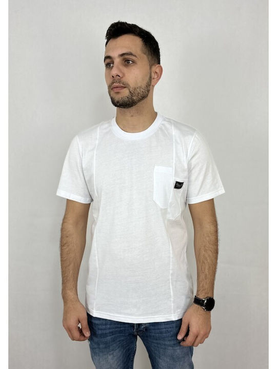 Paco & Co Men's Short Sleeve T-shirt White