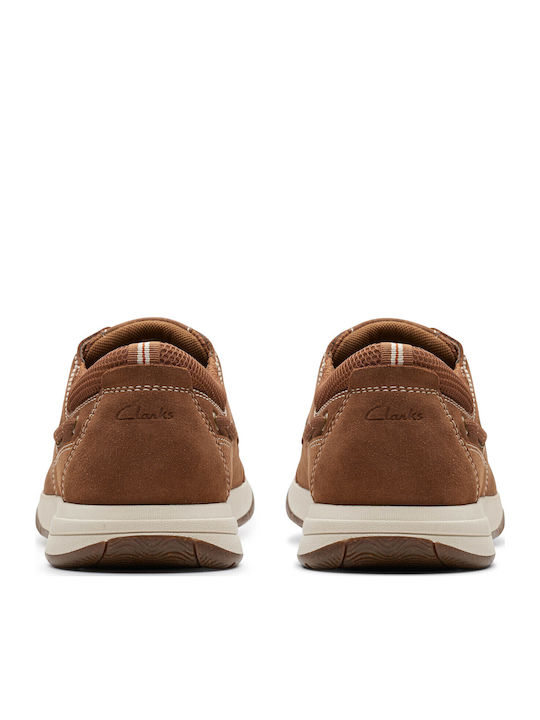 SAILVIEW LACE Δερμάτινα Ανδρικά Casual Παπούτσια Ταμπά